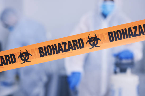 Professional Biohazard technician working in Palacios, TX